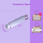AFEITADORA PARA DAMA DOBLE PUNTA RECARGABLE WATERPROOF GLOWSKIN®