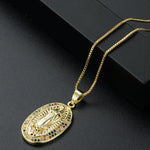 2X1/ 💯 ¡ENVÍO GRATIS! ❕❗ Collar Virgen María Oro 18K